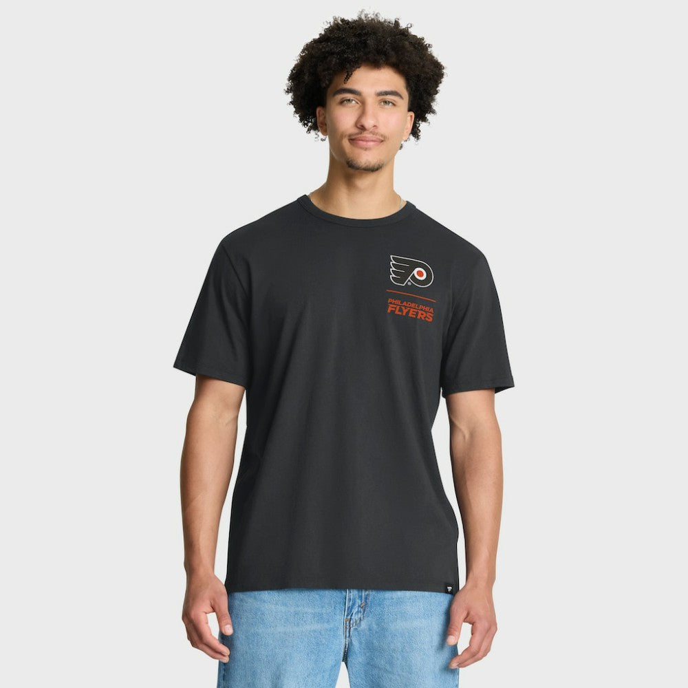 Philadelphia Flyers Fanatics Crash The Net Legacy T-Shirt - Black T-shirts