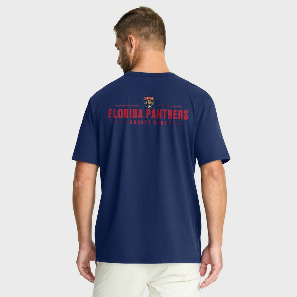 Florida Panthers Fanatics Crash The Net Legacy T-Shirt - Navy T-shirts