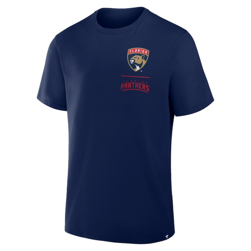 Florida Panthers Fanatics Crash The Net Legacy T-Shirt - Navy T-shirts