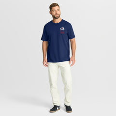 Colorado Avalanche Fanatics Crash The Net Legacy T-Shirt - Navy T-shirts