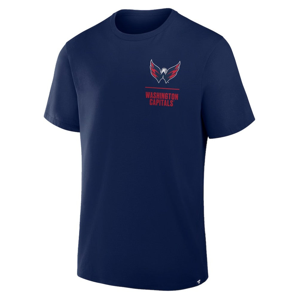 Washington Capitals Fanatics Crash The Net Legacy T-Shirt - Navy T-shirts