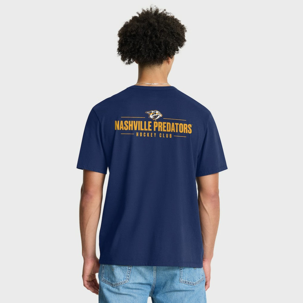 Nashville Predators Fanatics Crash The Net Legacy T-Shirt - Navy T-shirts