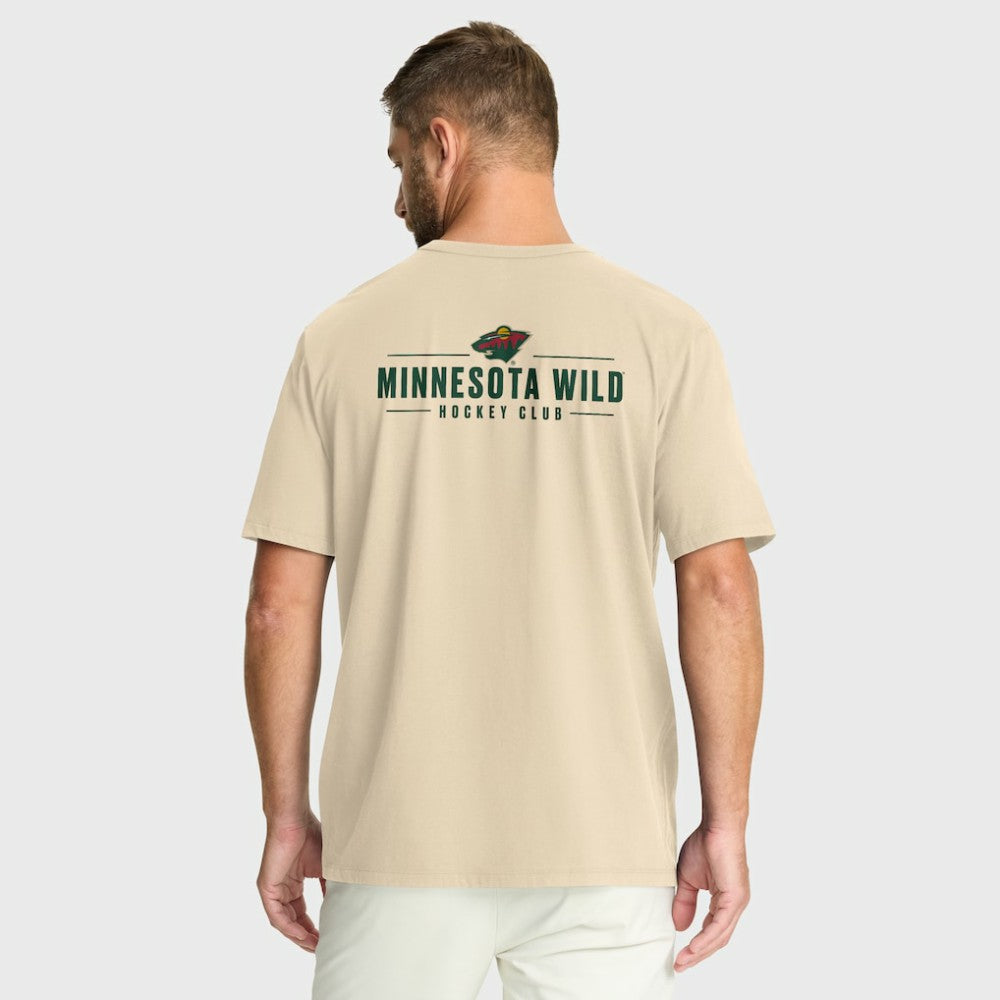 Minnesota Wild Fanatics Crash The Net Legacy T-Shirt - Natural T-shirts
