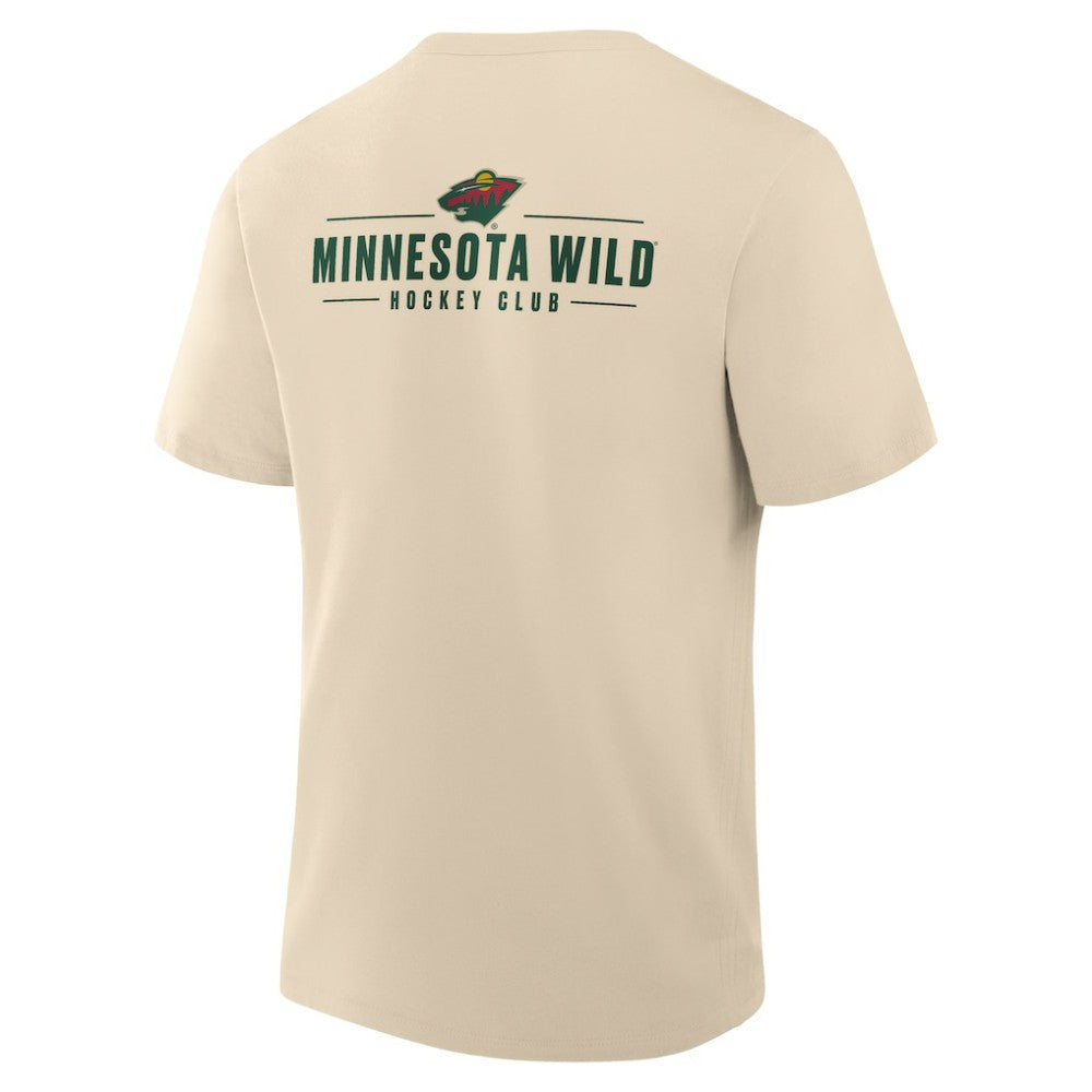 Minnesota Wild Fanatics Crash The Net Legacy T-Shirt - Natural T-shirts