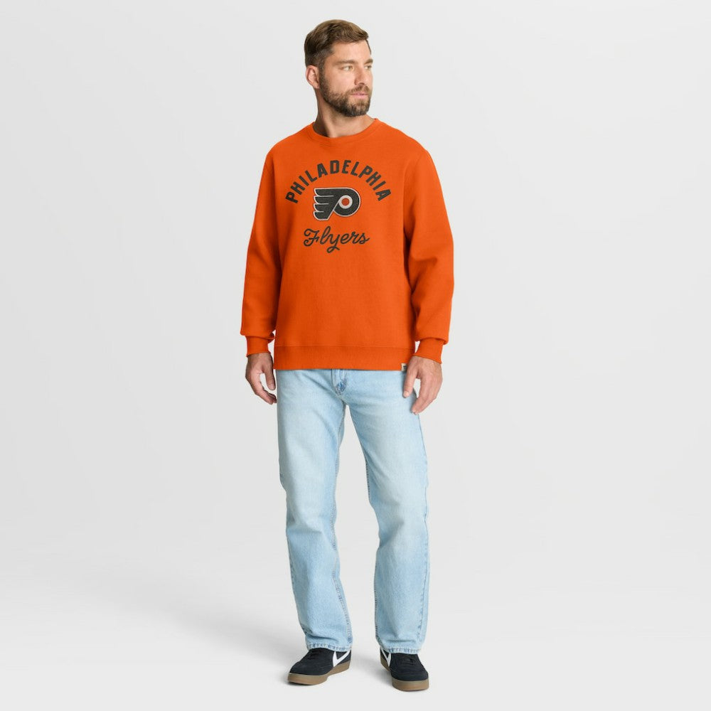Philadelphia Flyers Fanatics  Stickler Sweatshirt - Orange Sweatshirts