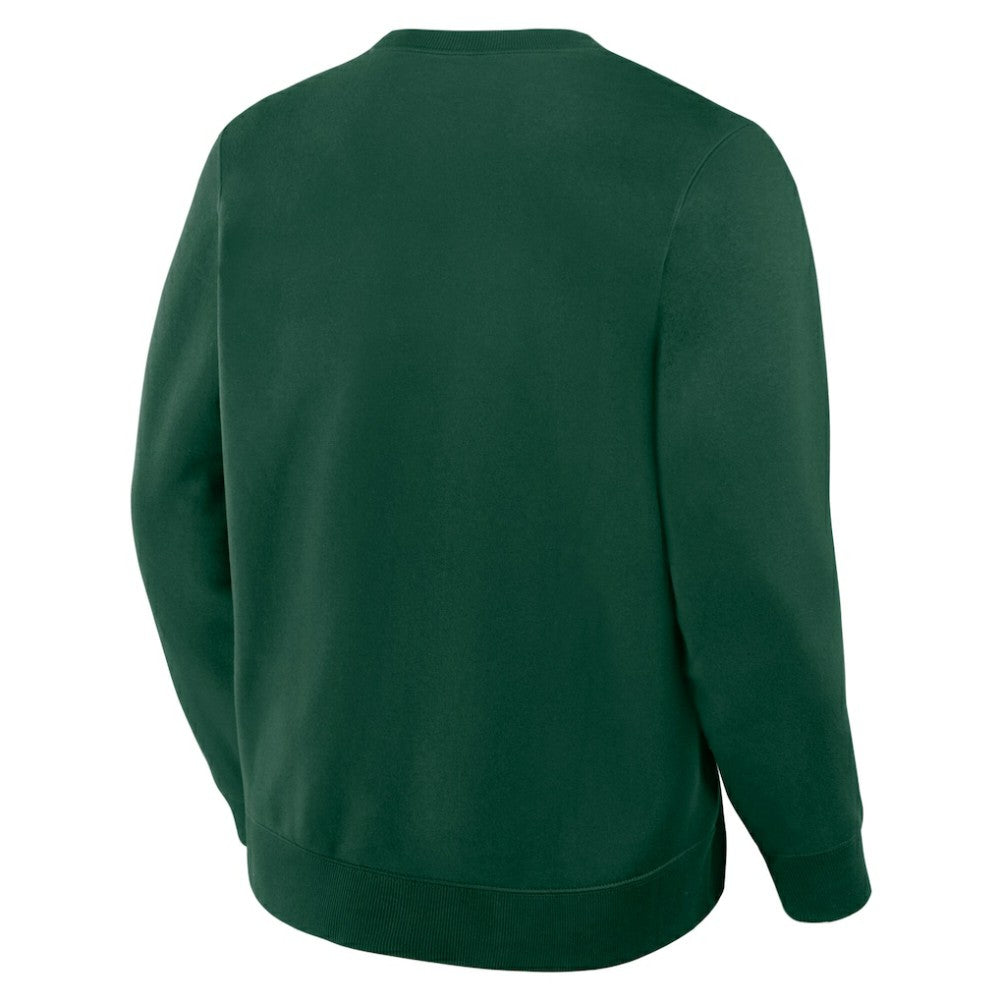 Minnesota Wild Fanatics  Stickler Sweatshirt - Green Sweatshirts