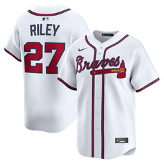 Austin Riley Atlanta Braves Home Limited Player Jersey White