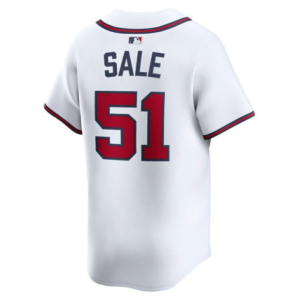 Chris Sale Atlanta Braves Home Limited Player Jersey White