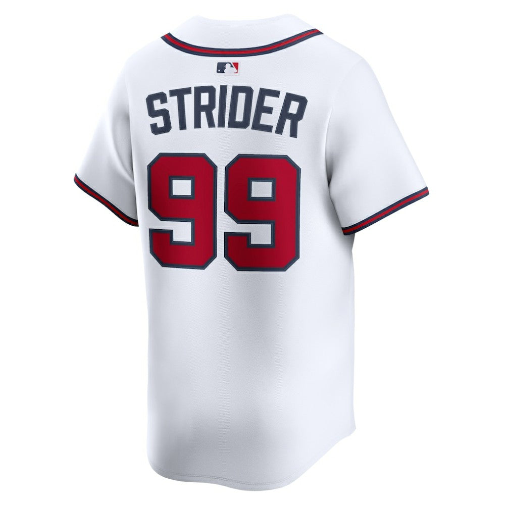 Spencer Strider Atlanta Braves Home Limited Player Jersey White