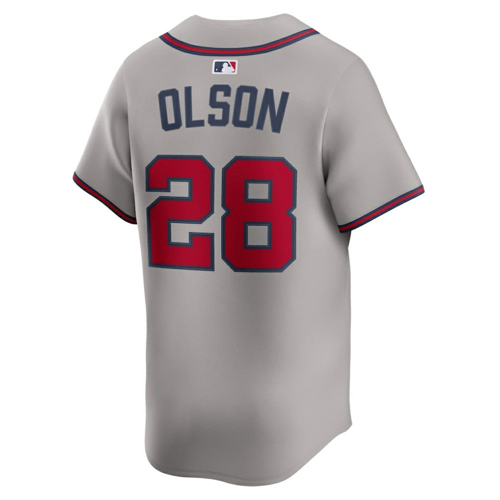 Matt Olson Atlanta Braves Road Limited Player Jersey Gray