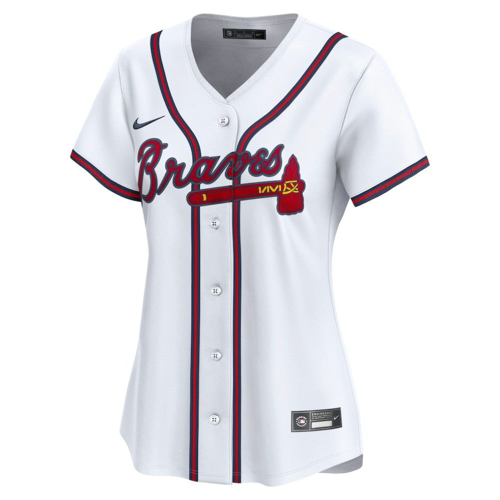 Spencer Strider Atlanta Braves Women's Home Limited Player Jersey White