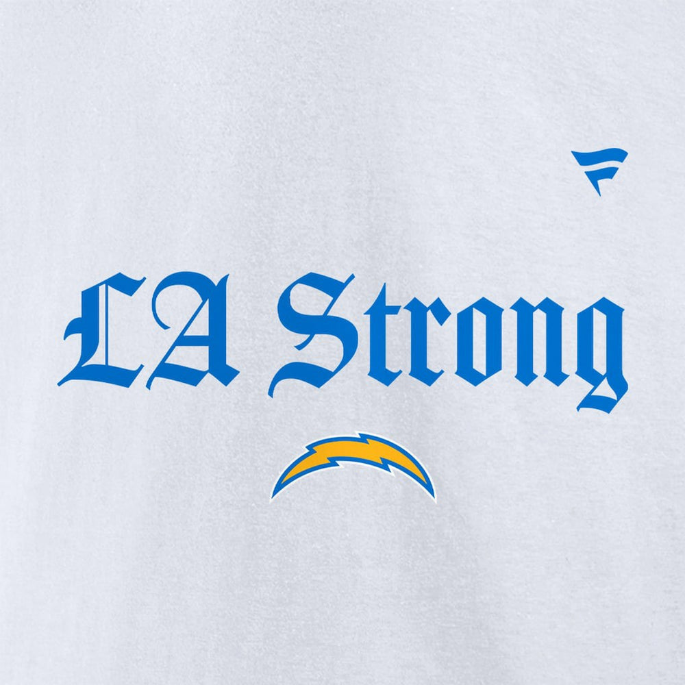 Los Angeles Chargers Unisex LA Strong Premium Fleece Pullover Hoodie - White online