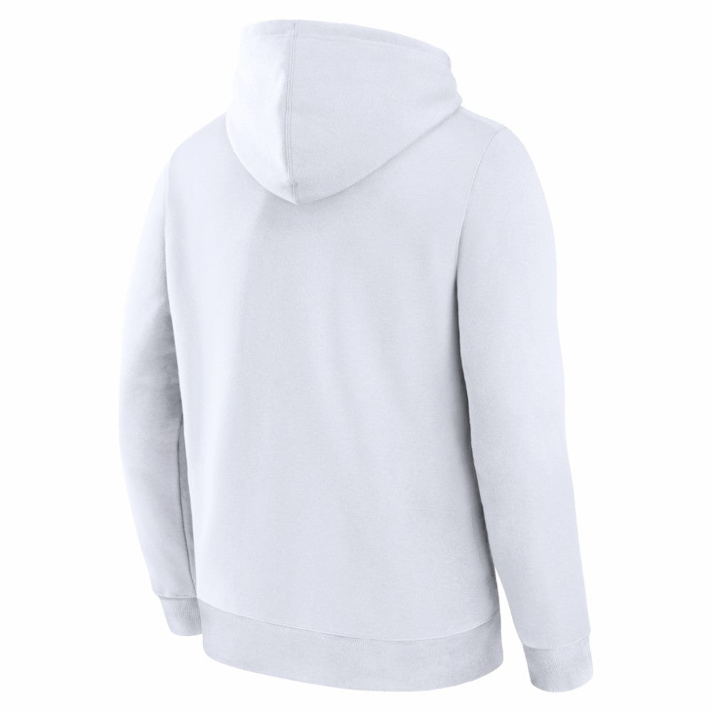 Anaheim Ducks Fanatics Unisex LA Strong Premium Fleece Pullover Hoodie - White Hoodies