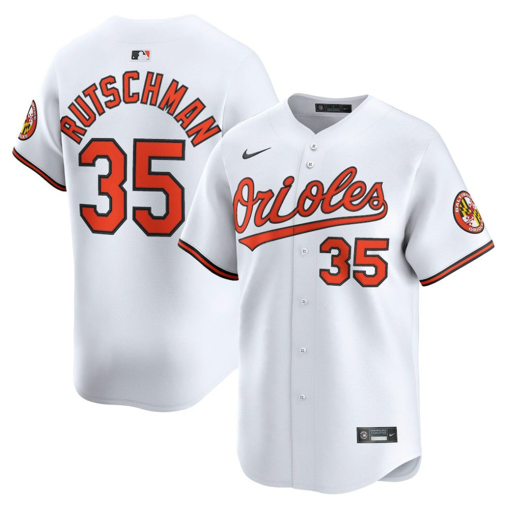 Adley Rutschman Baltimore Orioles Home Limited Player Jersey White