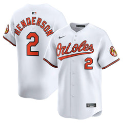 Gunnar Henderson Baltimore Orioles Home Limited Player Jersey White