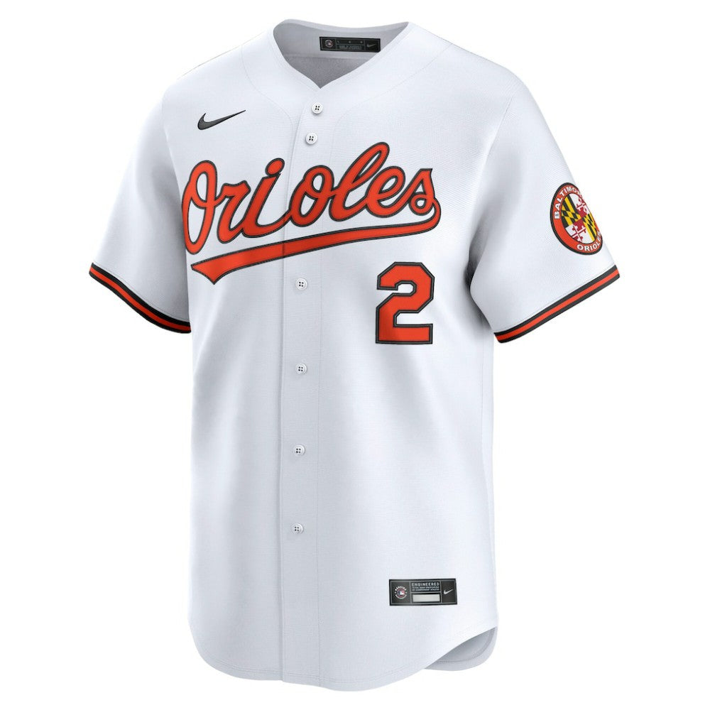 Gunnar Henderson Baltimore Orioles Home Limited Player Jersey White