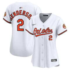 Gunnar Henderson Baltimore Orioles Women's Home Limited Player Jersey White