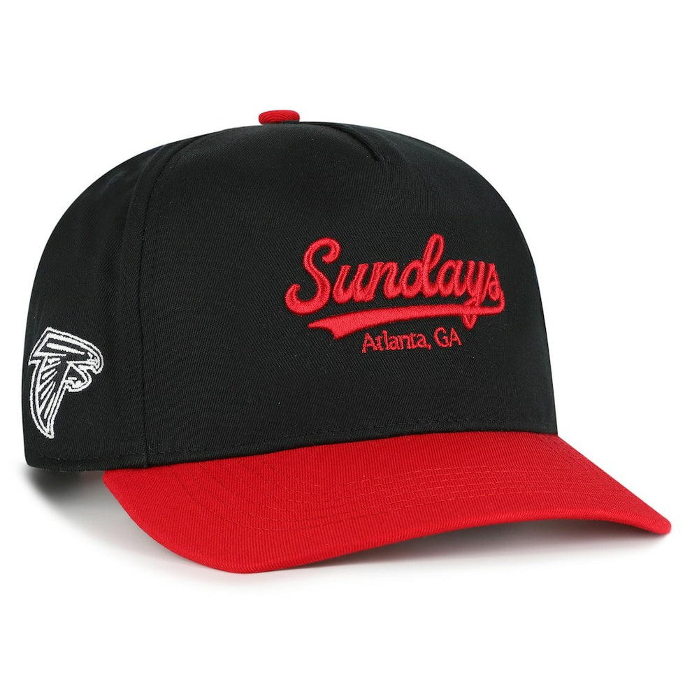 Atlanta Falcons '47 Sundays Sure Shot Hitch Two-Tone Adjustable Hat - Black/Red for sale