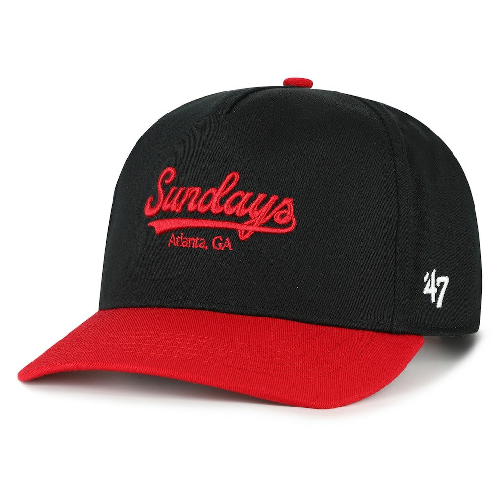 Atlanta Falcons '47 Sundays Sure Shot Hitch Two-Tone Adjustable Hat - Black/Red for sale