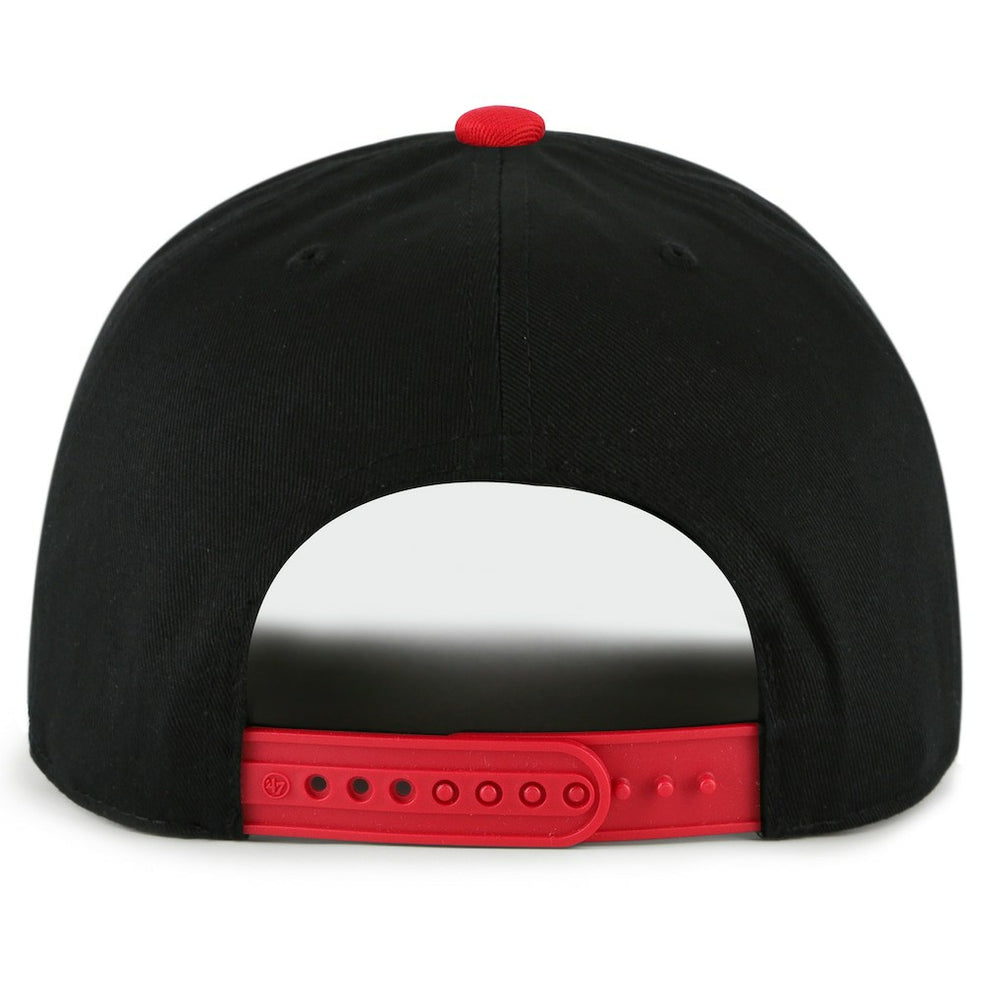 Atlanta Falcons '47 Sundays Sure Shot Hitch Two-Tone Adjustable Hat - Black/Red for sale