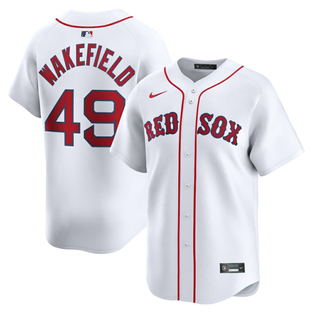 Tim Wakefield Boston Red Sox Home Limited Player Jersey White