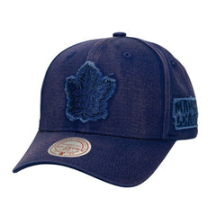 Toronto Maple Leafs Mitchell & Ness Downtown Snow Wash Pro-Crown Adjustable Hat - Navy Hats