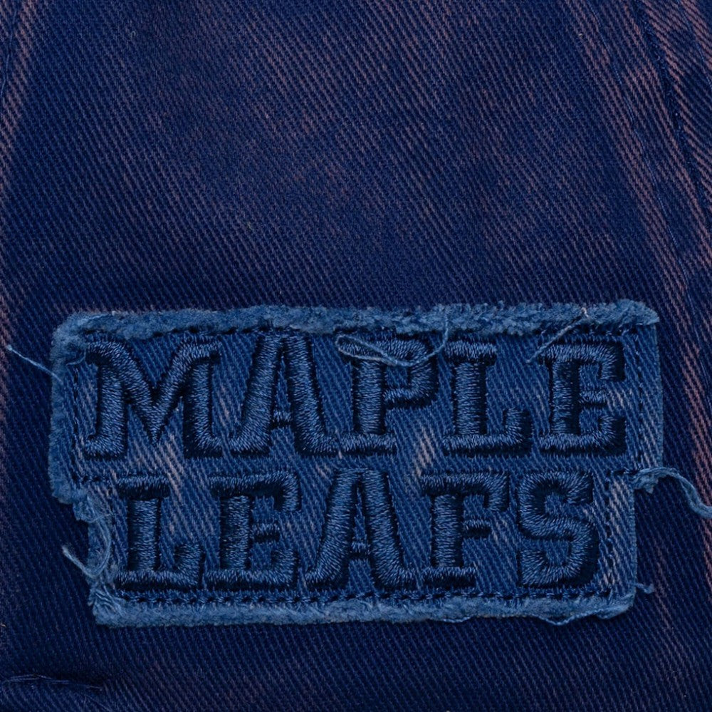 Toronto Maple Leafs Mitchell & Ness Downtown Snow Wash Pro-Crown Adjustable Hat - Navy Hats