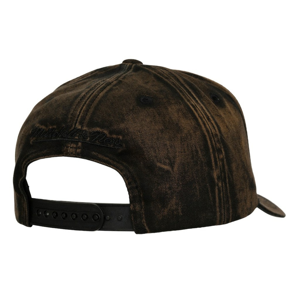 Los Angeles Kings Mitchell & Ness Downtown Snow Wash Pro-Crown Adjustable Hat - Black Hats