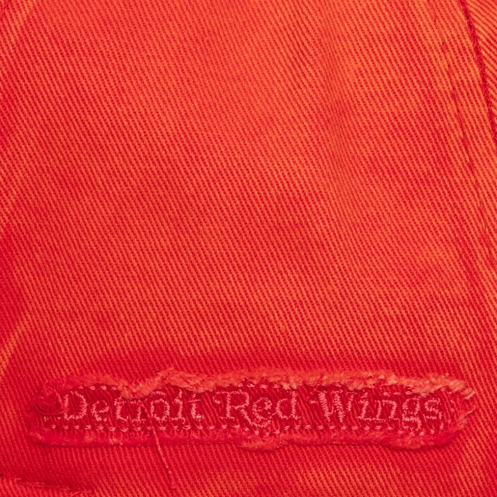 Detroit Red Wings Mitchell & Ness Downtown Snow Wash Pro-Crown Adjustable Hat - Red Hats