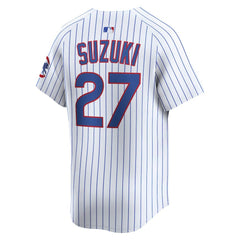 Seiya Suzuki Chicago Cubs Home Limited Player Jersey White