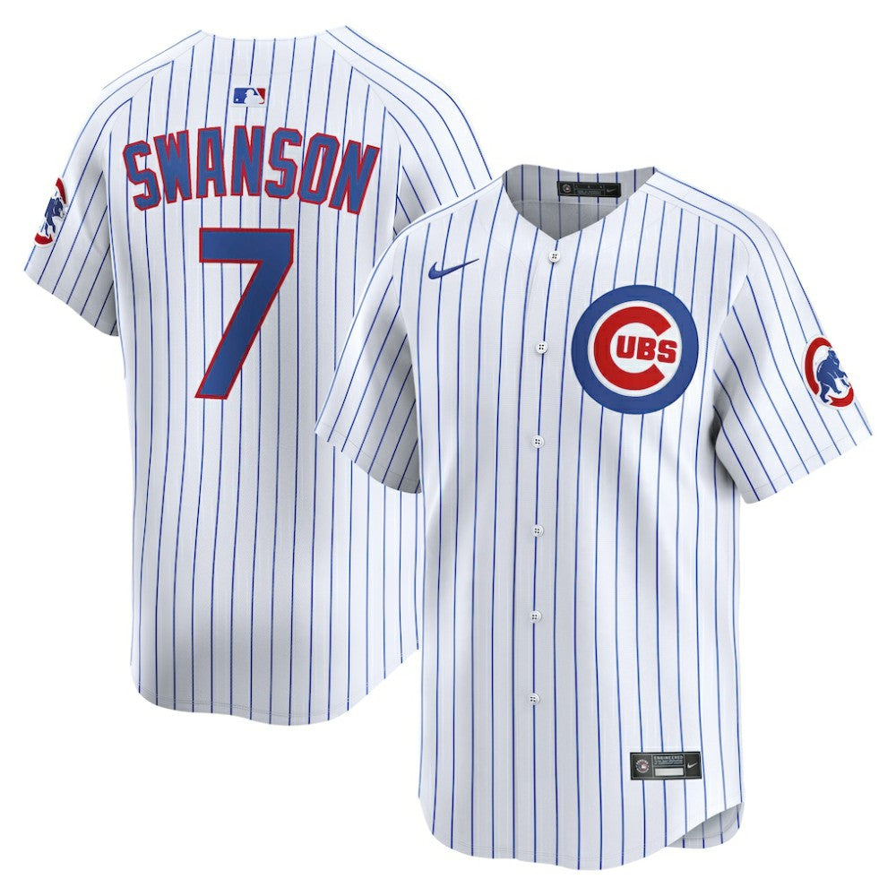Dansby Swanson Chicago Cubs Home Limited Player Jersey White