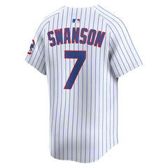 Dansby Swanson Chicago Cubs Home Limited Player Jersey White