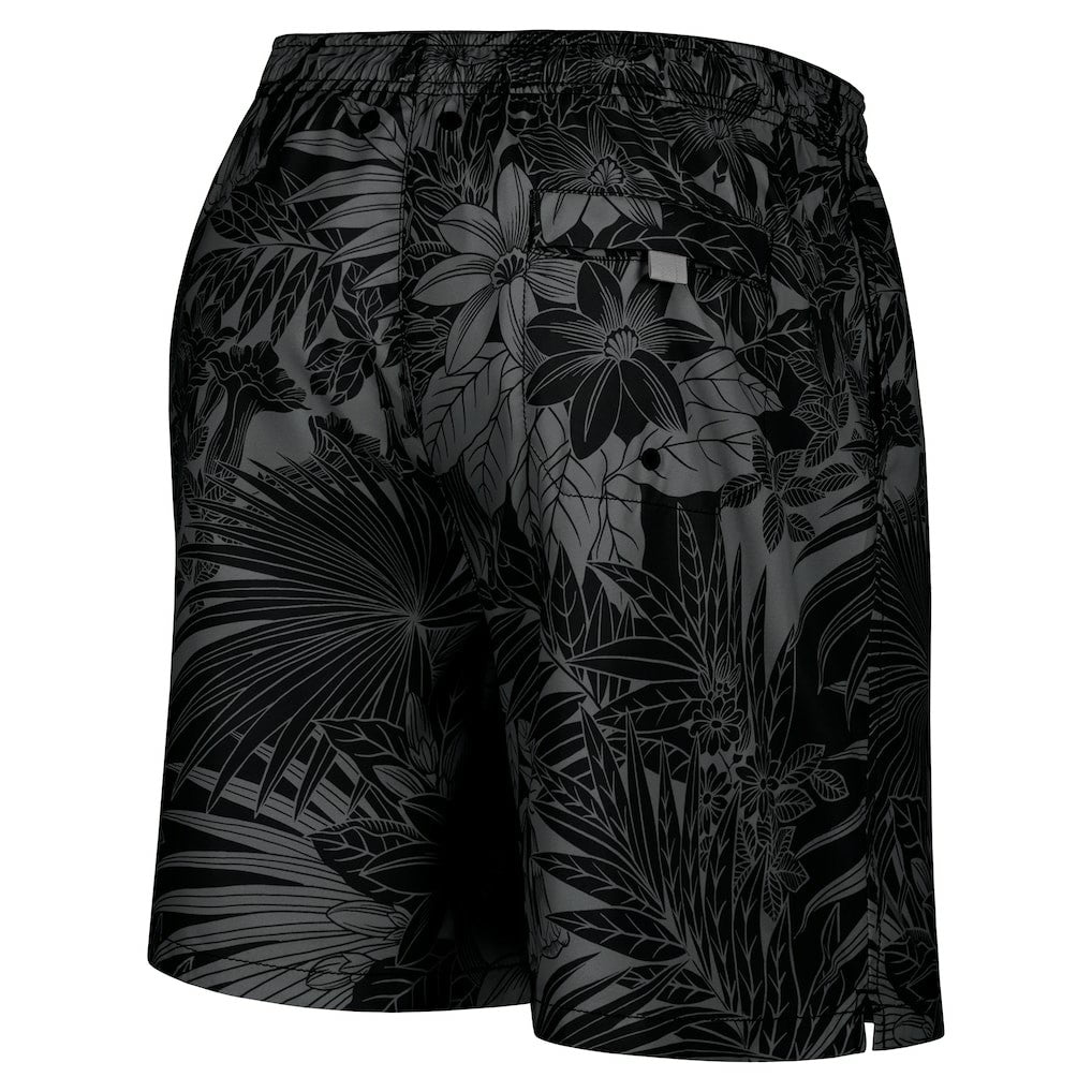 San Francisco 49ers Naples Santiago Palm Shorts - Black outlet