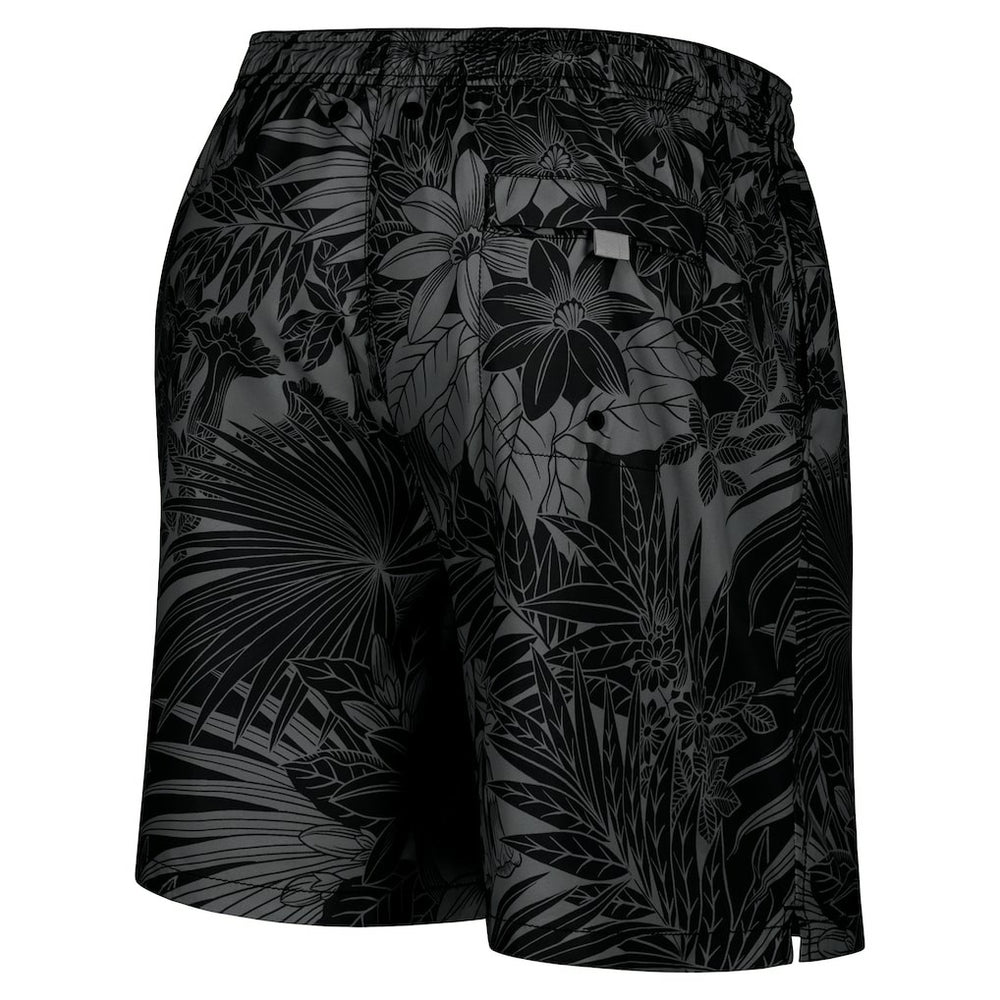 San Francisco 49ers Naples Santiago Palm Shorts - Black outlet