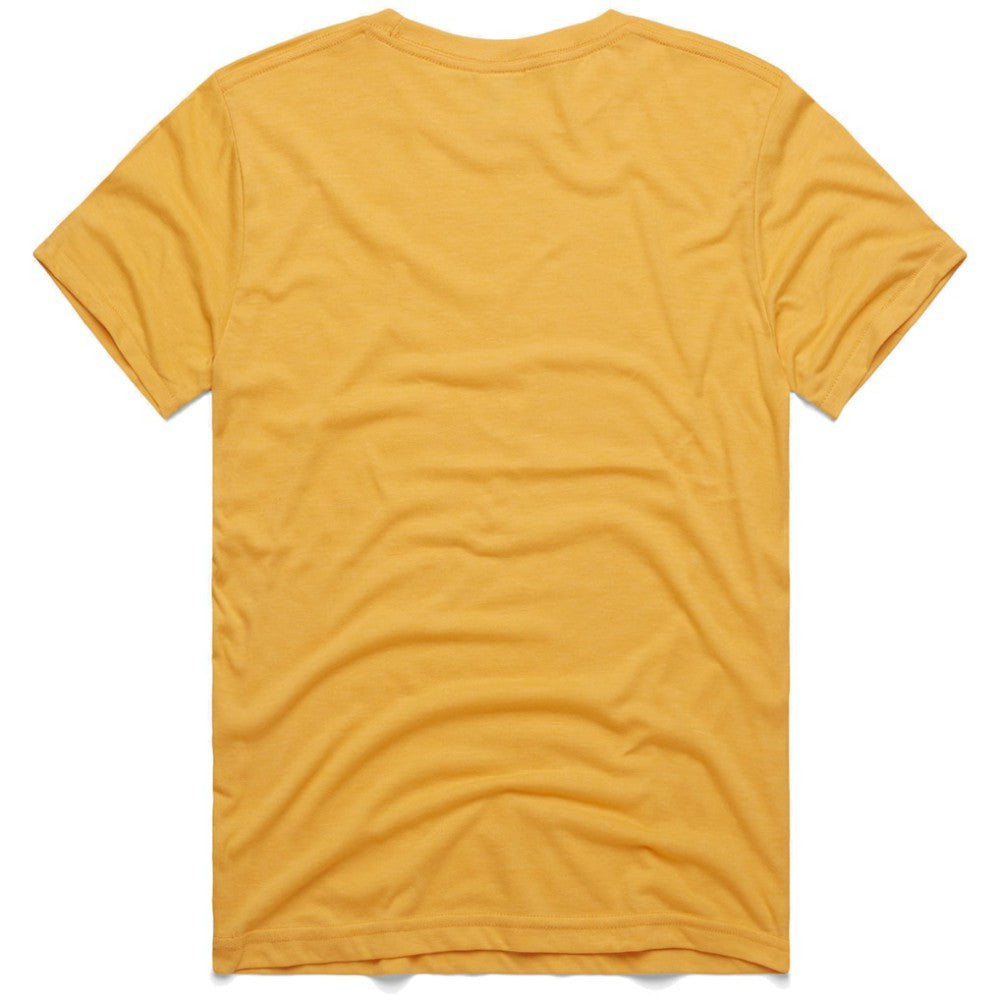 Roberto Clemente Pittsburgh Pirates Homage 1955 Topps Baseball Card Player Tri-Blend T-Shirt Gold