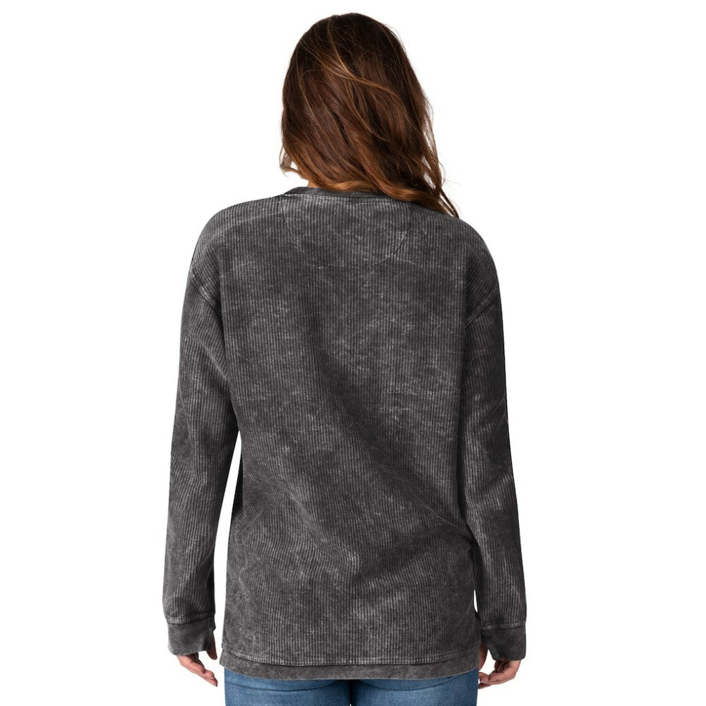 Baltimore Orioles G-III 4Her by Carl Banks Women's Comfy Cord Pullover Sweatshirt Black