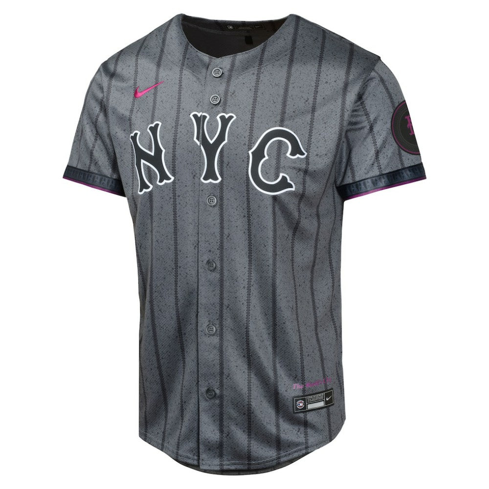 Juan Soto New York Mets Youth City Connect Limited Jersey  Gray