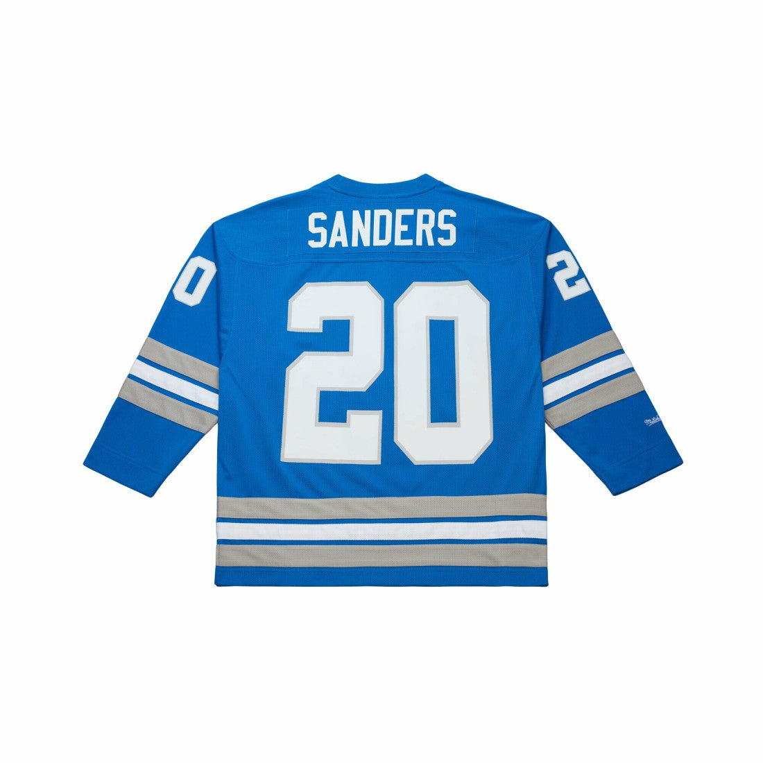 Barry Sanders Detroit Lions Maxxed Out Fashion Hockey Jersey - Blue outlet