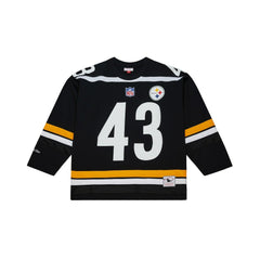 Troy Polamalu Pittsburgh Steelers Maxxed Out Fashion Hockey Jersey - Black sale