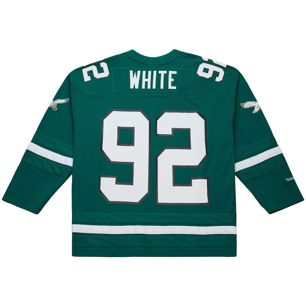 Reggie White Philadelphia Eagles Maxxed Out Fashion Hockey Jersey - Kelly Green online