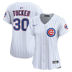 Kyle Tucker Chicago Cubs Women's Home Limited Player Jersey White
