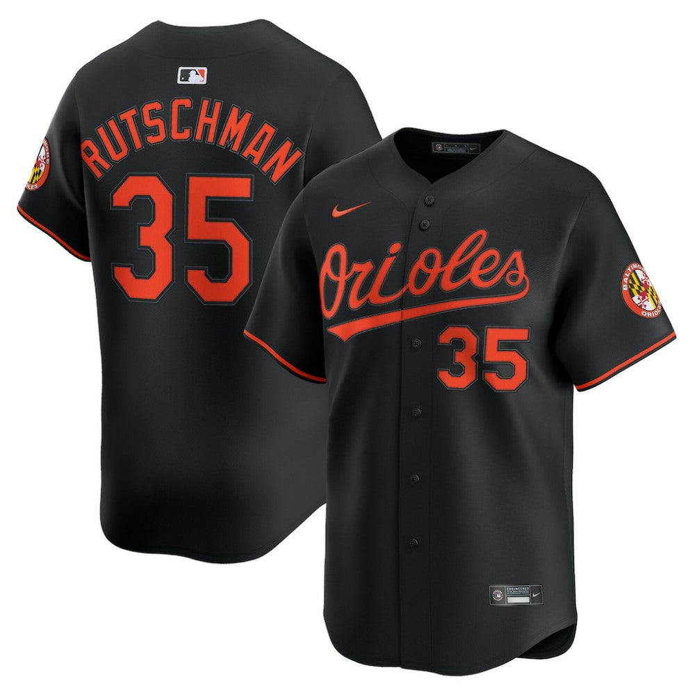 Adley Rutschman Baltimore Orioles Alternate Limited Player Jersey Black