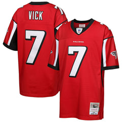 Michael Vick Atlanta Falcons Youth 2003 Legacy Retired Player Jersey - Red outlet