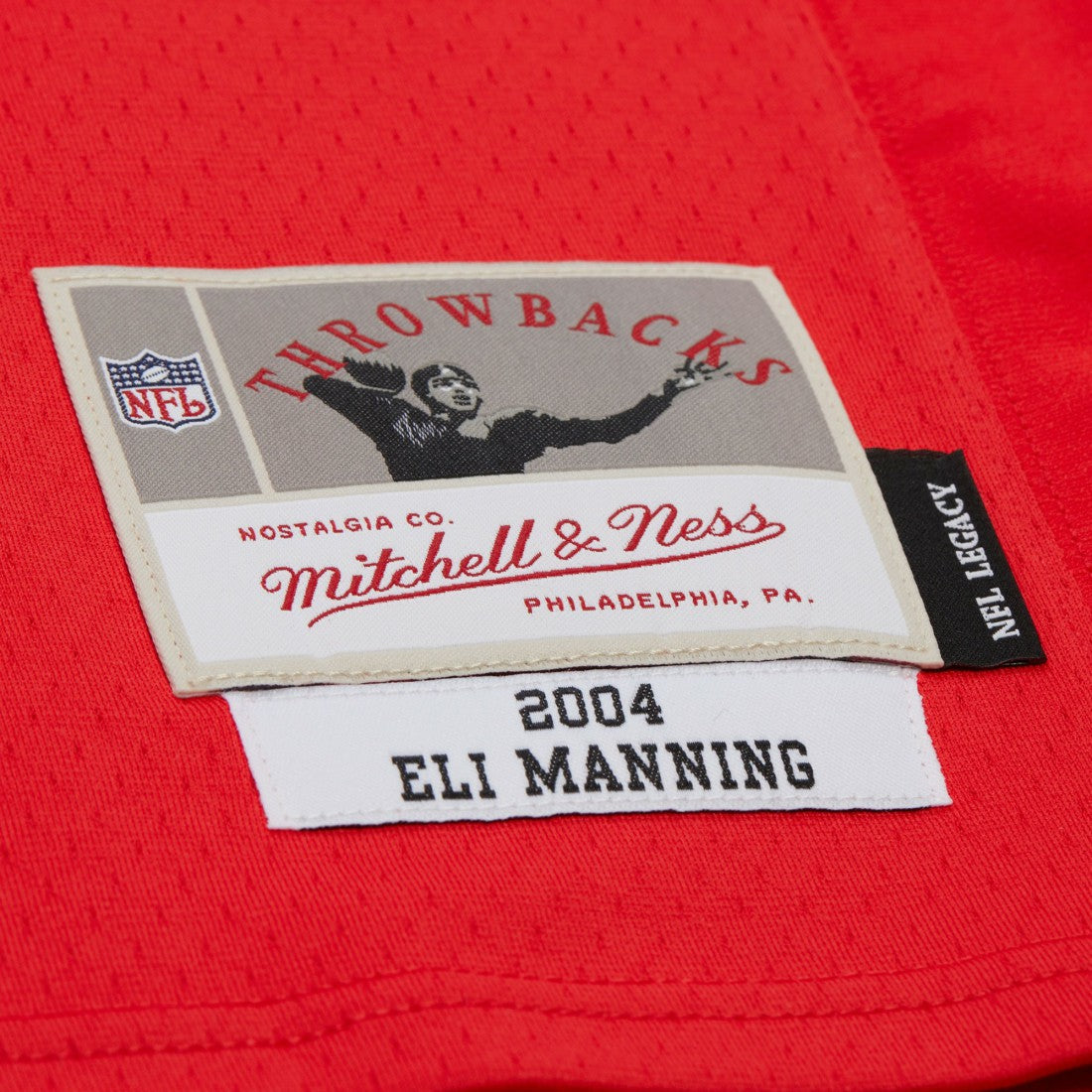 Eli Manning New York Giants Youth 2004 Legacy Retired Player Jersey - Red cheap