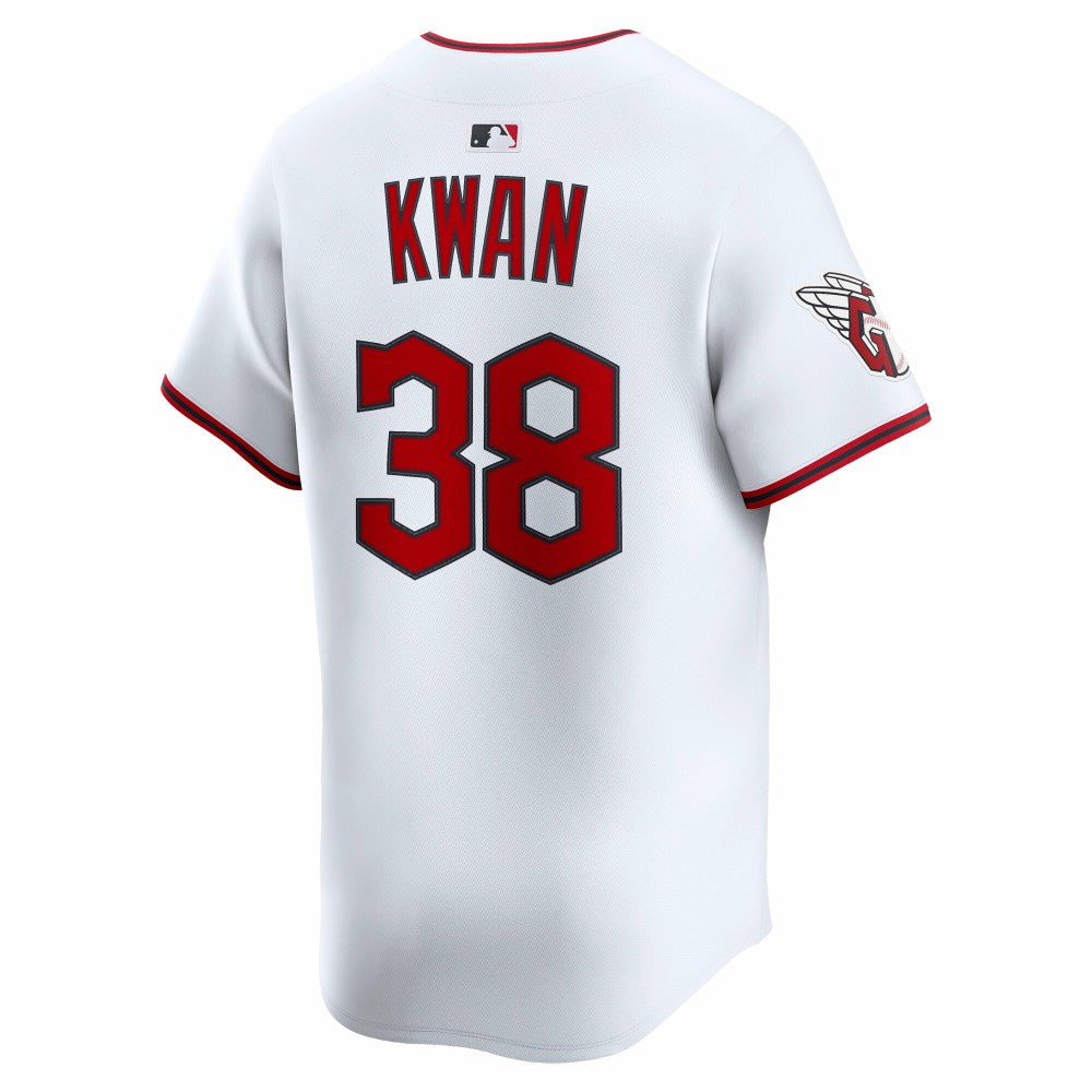 Steven Kwan Cleveland Guardians Home Limited Player Jersey White