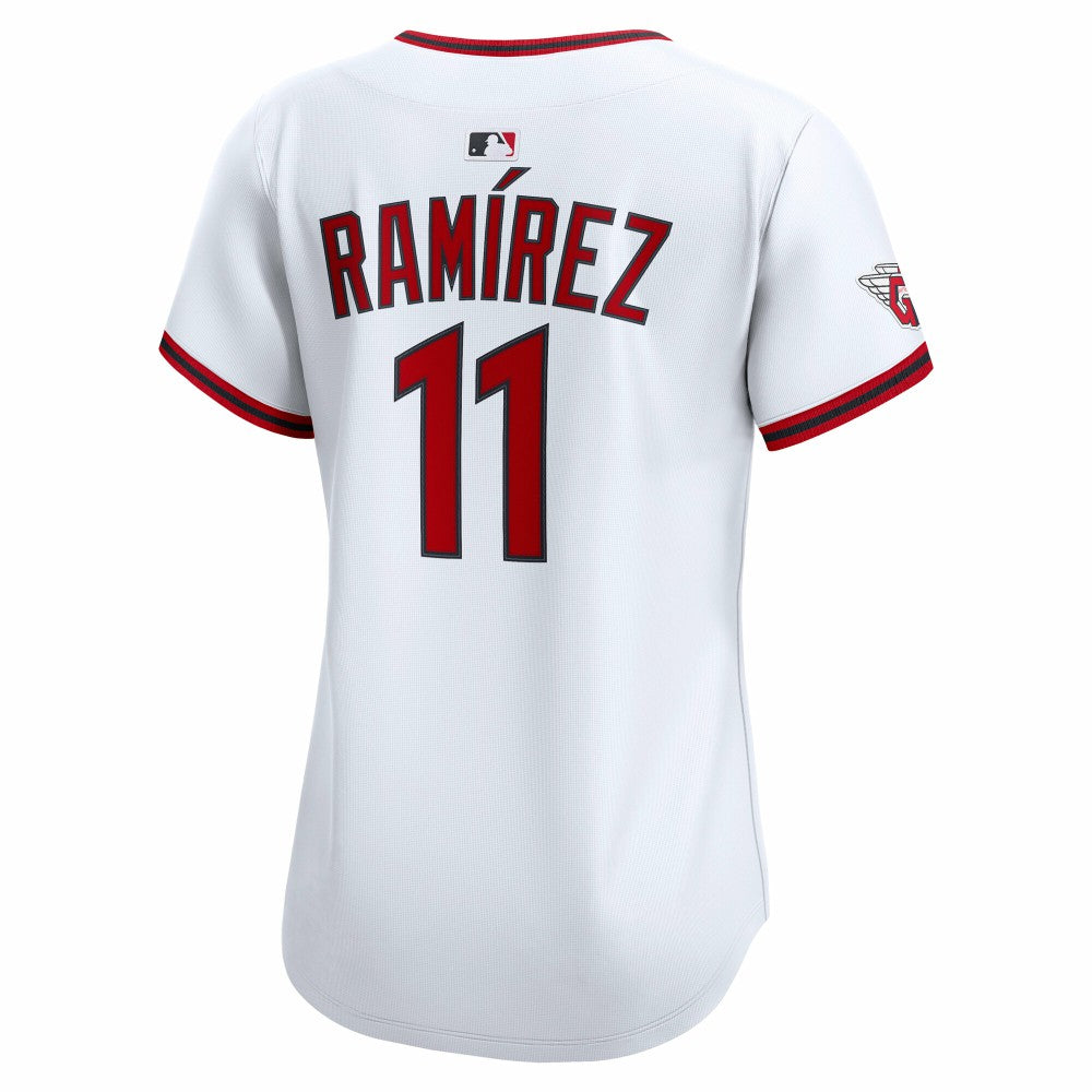 José Ramírez Cleveland Guardians Women's Home Limited Player Jersey White