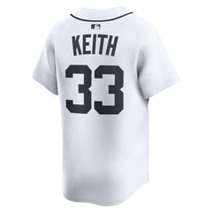 Colt Keith Detroit Tigers Home Limited Player Jersey White