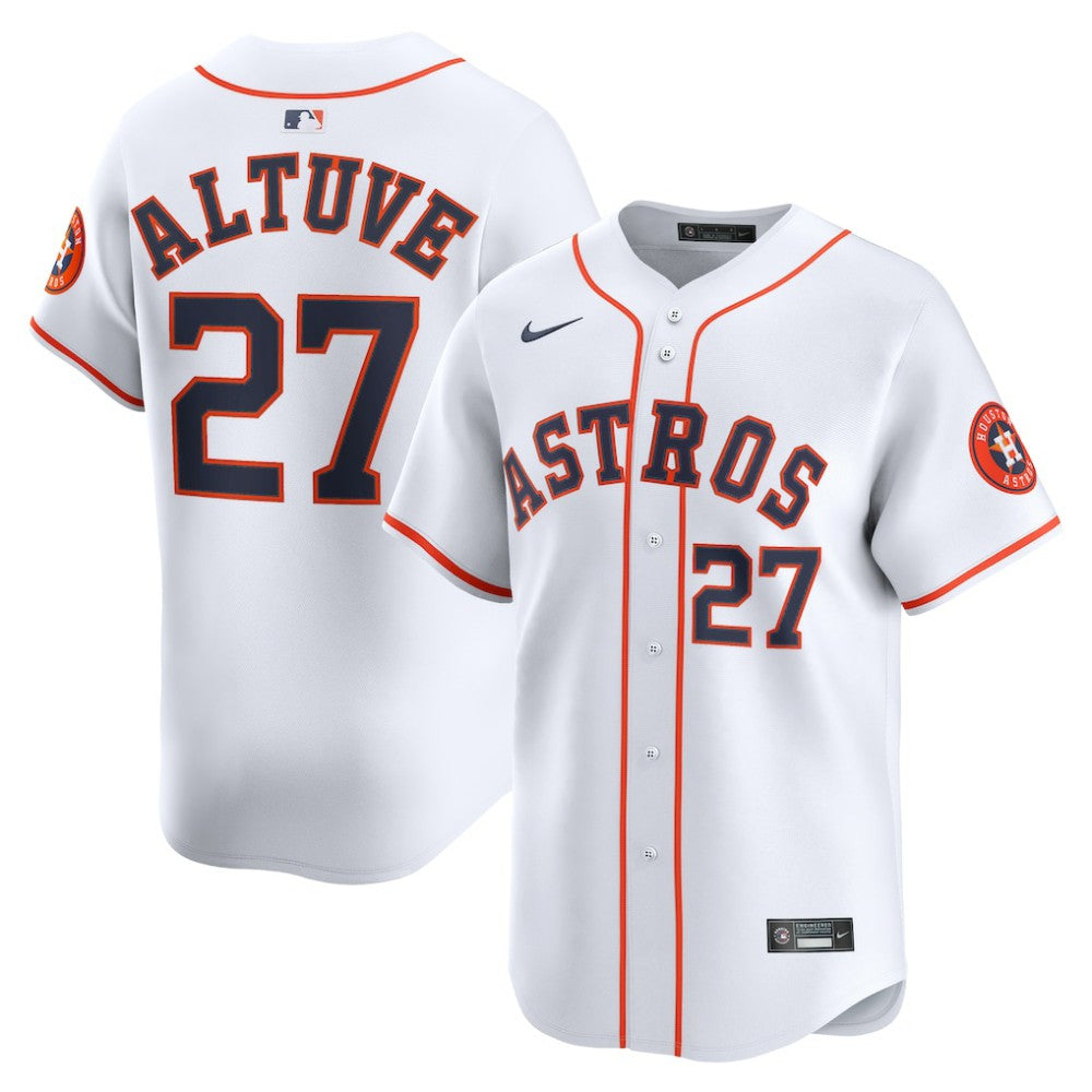 Jose Altuve Houston Astros Home Limited Player Jersey White