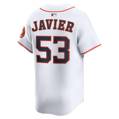 Cristian Javier Houston Astros Home Limited Player Jersey White