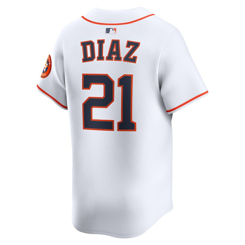 Yainer Diaz Houston Astros Home Limited Player Jersey White